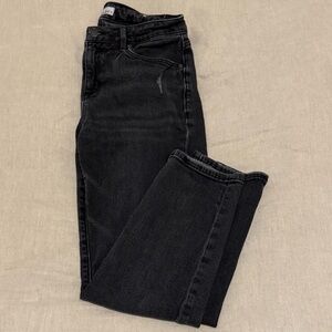 Loft Black Girlfriend Jeans
